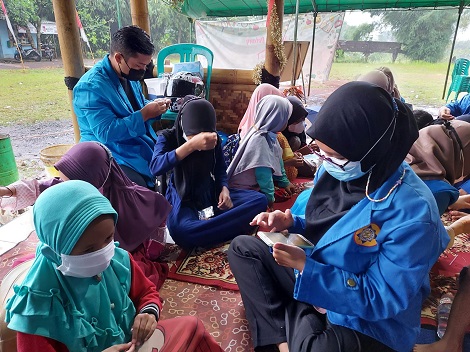  Stripe Masker Maik Manik 1