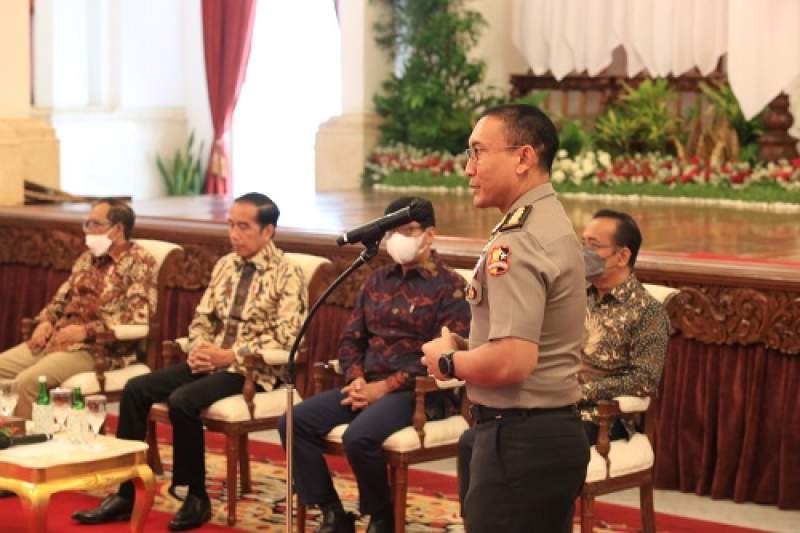 Wakili PPRA 63 Lemhannas, Kombes Sabilul Alif Paparkan Rekomendasi Dihadapan Presiden