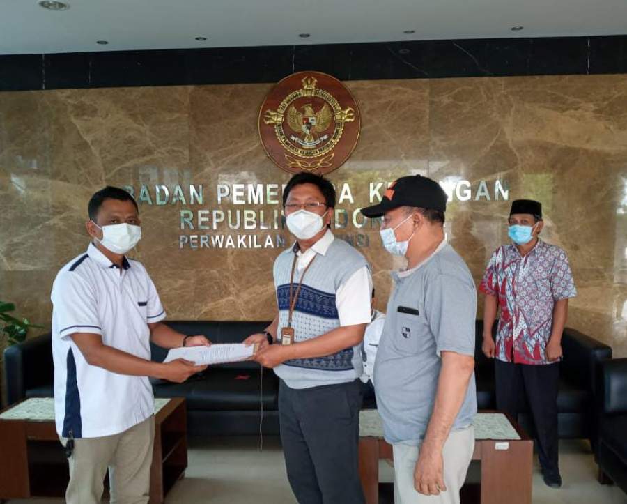 Warga Kragilan Kabupaten Serang Datangi BPK Banten, Ada apa?
