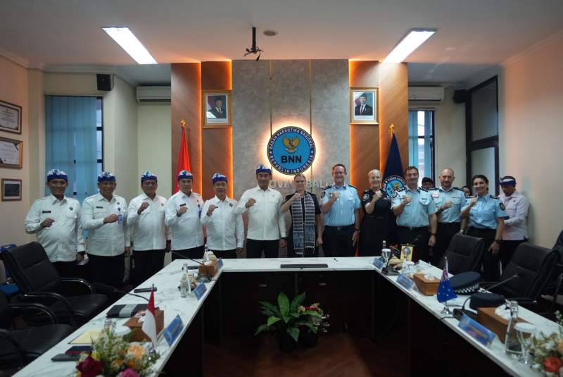 BNN dan AFP Sepakat untuk Perkuat Kemitraan Menghadapi Peredaran Gelap Narkotika Lintas Negara