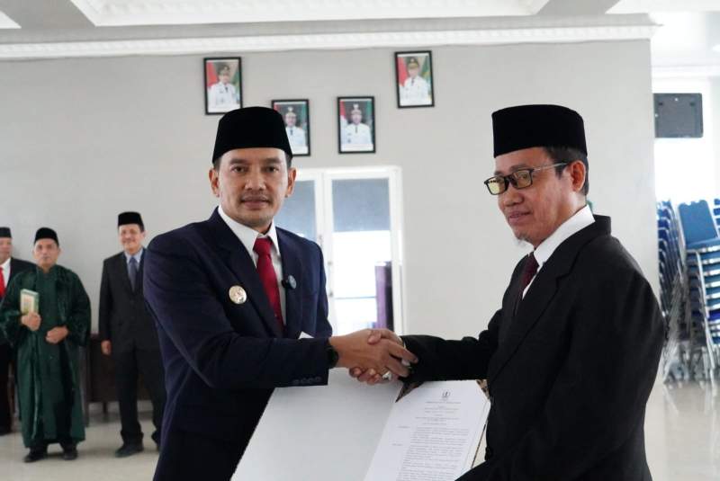 Muhammad Syah Irwan Resmi Dilantik sebagai Pj. Sekda Kota Tebing Tinggi