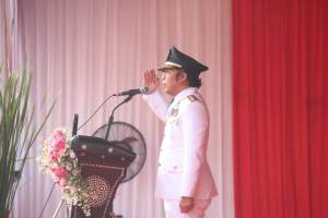 Penjabat Gubernur Banten Pimpin Upacara Hari Kemenkumham ke-78
