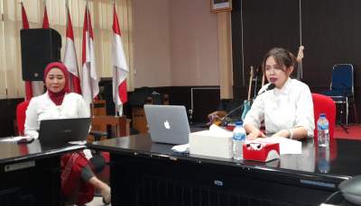 Kepala Kantor Pertanahan Kota Tangsel, Shinta Purwitasari.