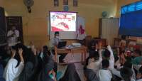 Cegah DBD, Puskesmas Sukamulya Lakukan Edukasi di Sekolah Dasar
