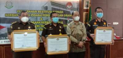 Cetak Prestasi, Kajari Tangsel Terima Penghargaan dari LPSK