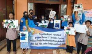 Sosialisasi Protokol Kesehatan dan Pengembangan Kreativitas Anak Panti Asuhan Dompet Yatim dan Dhuafa Bintaro