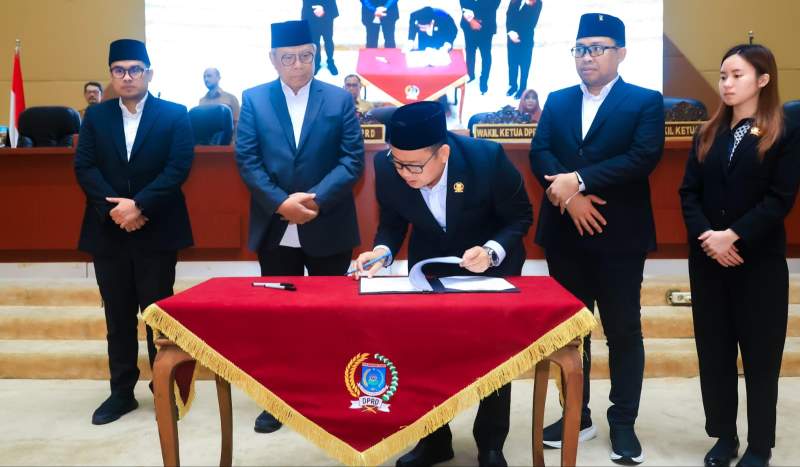 Sah, Tangsel Punya perda Pajak dan Retribusi yang Baru