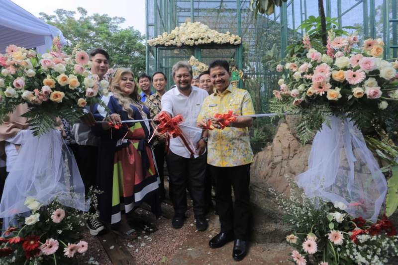 Wakil Walikota Tangerang Apresiasi KWT Tunas Kalpataru, Saat Meresmikan Glam Aviary Banjar Wijaya