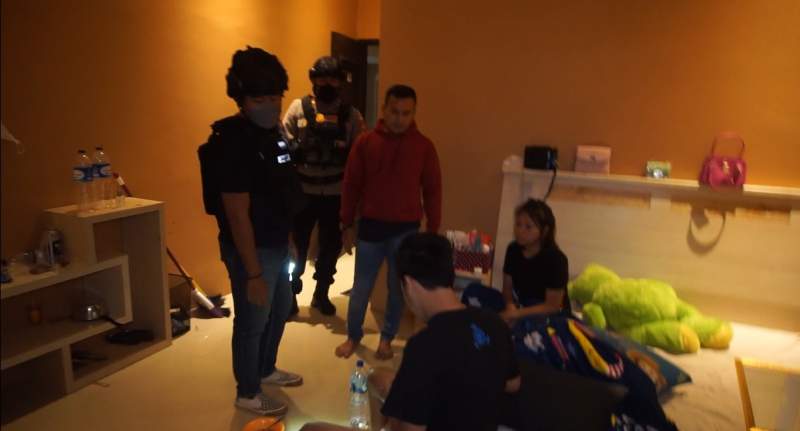 Diduga Jadi Tempat  Prostitusi Online,  Kosan Di Desa Sentul Digrebek Polisi