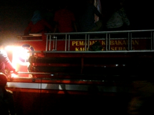 Event Rokok Gunakan Mobil Damkar Pemkab Serang