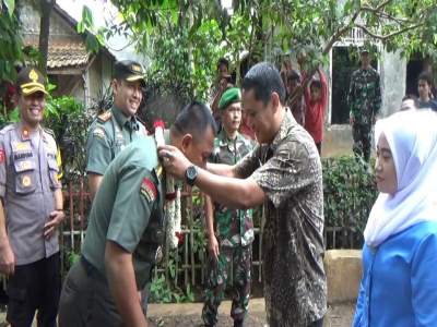Kunjungan Kerja Tim Wasev Ke Lokasi TMMD 104 Kodim Pandeglang