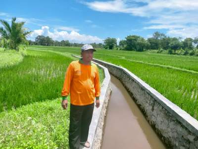 Kelompok Tani Apresiasi Pembangunan Normalisasi Pembuang Bunar