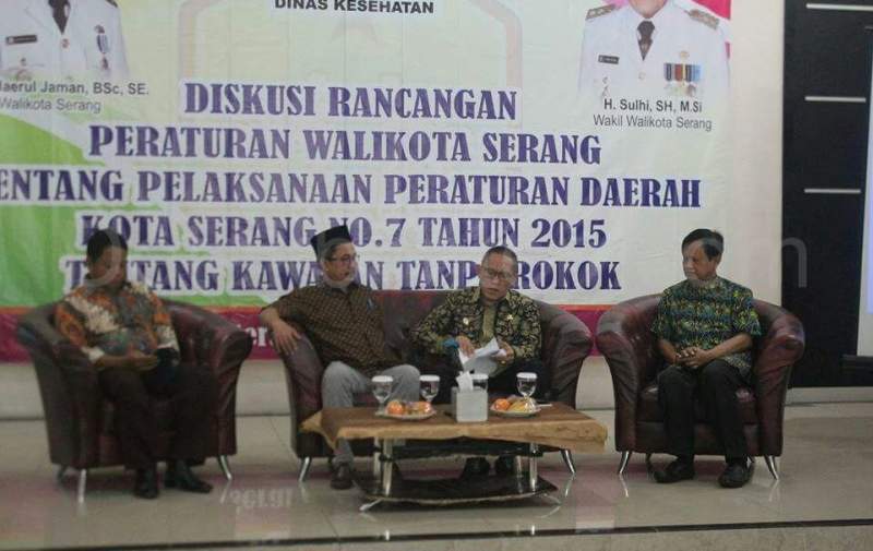 Pemkot Serang Rancang Raperda KTR