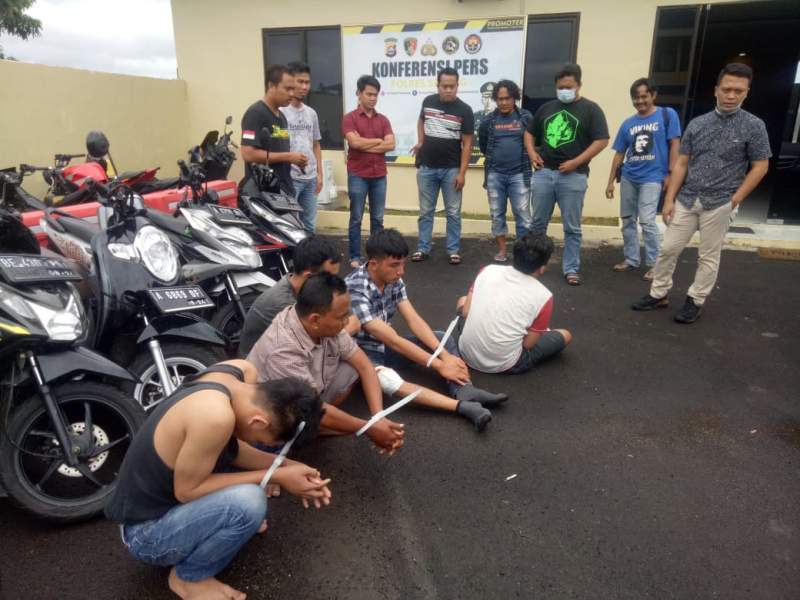 Lakukan Perlawanan, 2 Dari 3 Pelaku Curanmor di Tembak