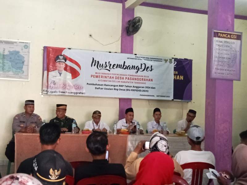 Gelar Musrenbangdes Serentak, Camat Solear: Ada 7 Program Skala Prioritas