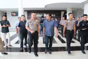 Kapolda Banten Silaturahmi Dengan Pimpinan Media Radar Group