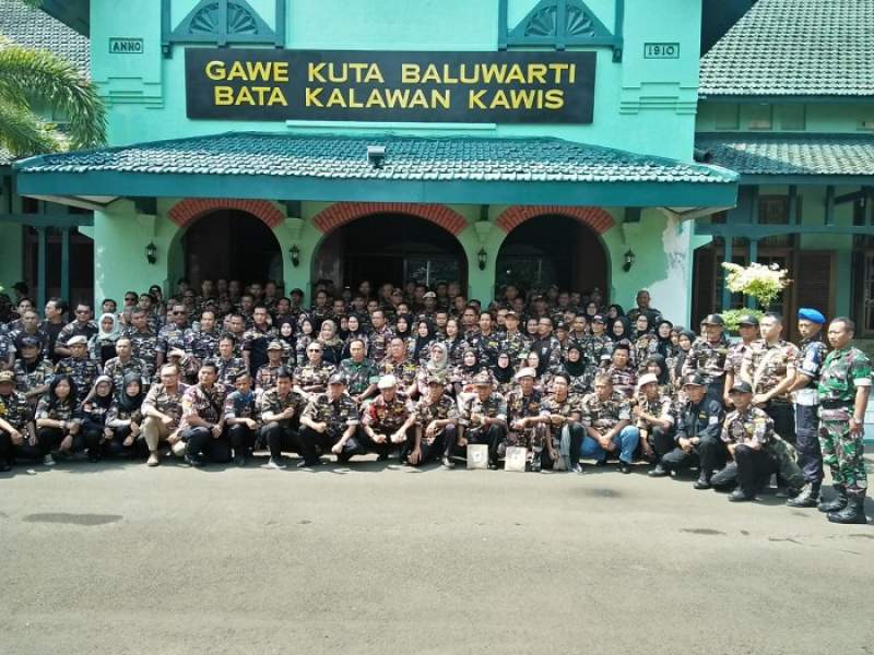 Danrem 064/MY : Keluarga Besar TNI Jadi Pemersatu Bagi Masyarakat