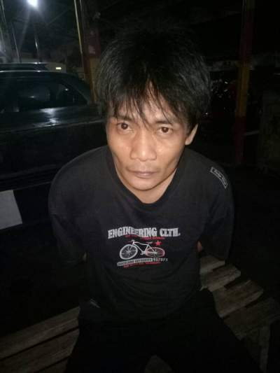 Pengedar sabu YS yag dibekuk Polsek Karawaci.