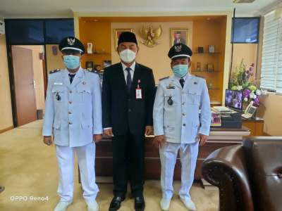 Ali Makbud Resmi Jabat Kades Cikupa