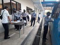 Usai Apel Pagi, Ratusan Pegawai Dishub Cilegon Ditest Urine