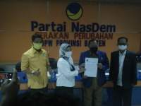 Kembali Dapat Rekomendasi Dari Nasdem, Tatu Tetap Masih Komunikasi Dengan Yang Lain