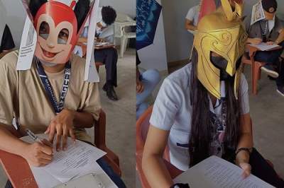 Unik! Dosen di Filipina Minta Mahasiswanya Kenakan Topi Anti Nyontek