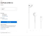 Sekarang Apple Punya Earpods dengan Port USB-C