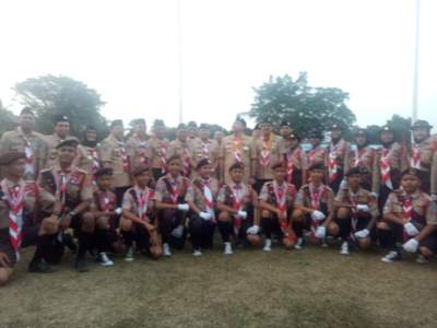 Bupati Tangerang Pimpin Upacara HUT Pramuka