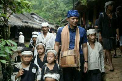 AHY Sambangi Baduy