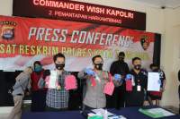 Curi 1080 Unit Motor, Dua Pelaku Dibekuk Polresta Tangerang