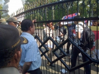 Walikota Tidak Ditempat, Staff Ahli Temui Mahasiswa