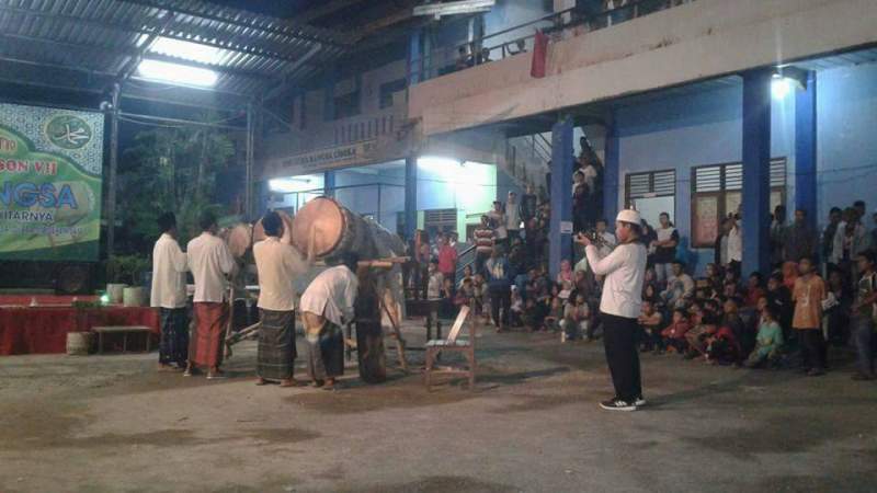 SMK Gema Bangsa Gelar Lomba Rampak Bedug