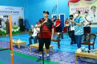 Smash, Gubernur WH Buka Kejuaraan Bulutangkis Antar Satuan Pendidikan se-Banten