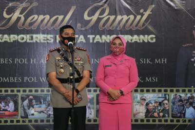 Mantan Dirnarkoba Sumbar Resmi Jabat Kapolresta Tangerang