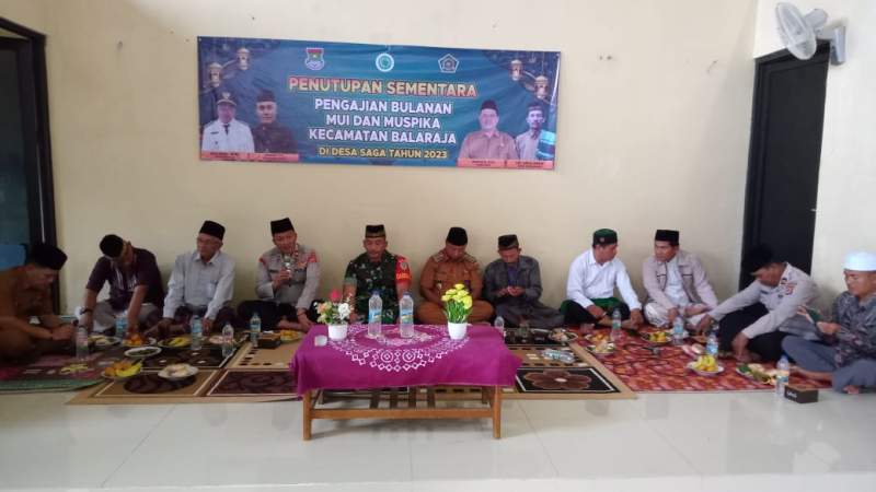 Penutupan Pengajian Danramil