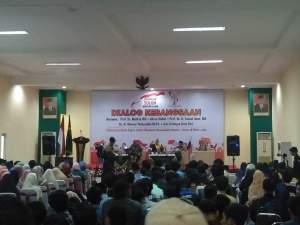 Hadiri Dialog Kebangsaan, Mahfud MD : Jangan sampai membuat isu Bisa Memecah Belah