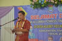 Mad Romli Terima Tim Penilai P2WKSS di Desa Klebet