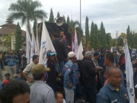FSBKS Tuntut Dirut PT.Wahana Sentana Baja Di Pecat