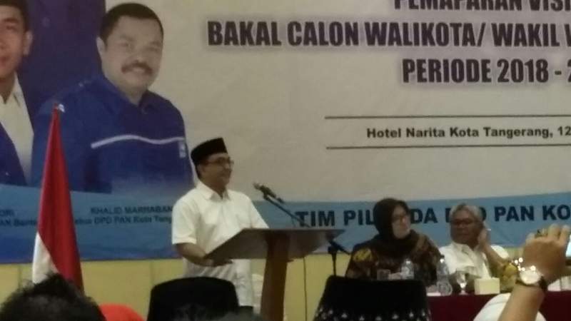 Dipemaparan Visi Misi PAN, Dua Balon Walikota Tidak Hadir