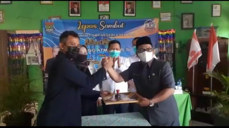 Lepas Sambut Kepala SMPN 4 Sepatan, Persiapkan Sekolah Role Model
