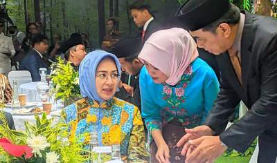 Ketua TKD Prabowo-Gibran Provinsi Banten, Airin Rachmi Diany.