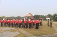 Sambut HUT RI Ke-78, Kodim 0510/Tigaraksa Gelar Latihan Paskibraka