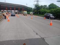 Siaga Penyebaran Covid 19, Astra Tol Tangerang-Merak Cegat Ratusan Kendaraan