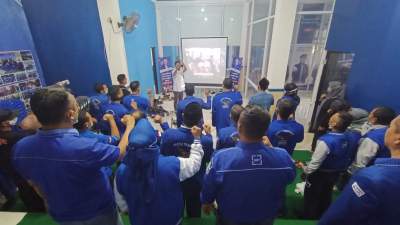 Hut Demokrat ke 20, Ketua DPC Demokrat Serang : Jadi Garda Terdepan Untuk Masyarakat