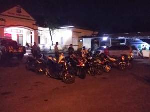 Polsek Rangkasbitung Tangkap Belasan Pembalap Liar