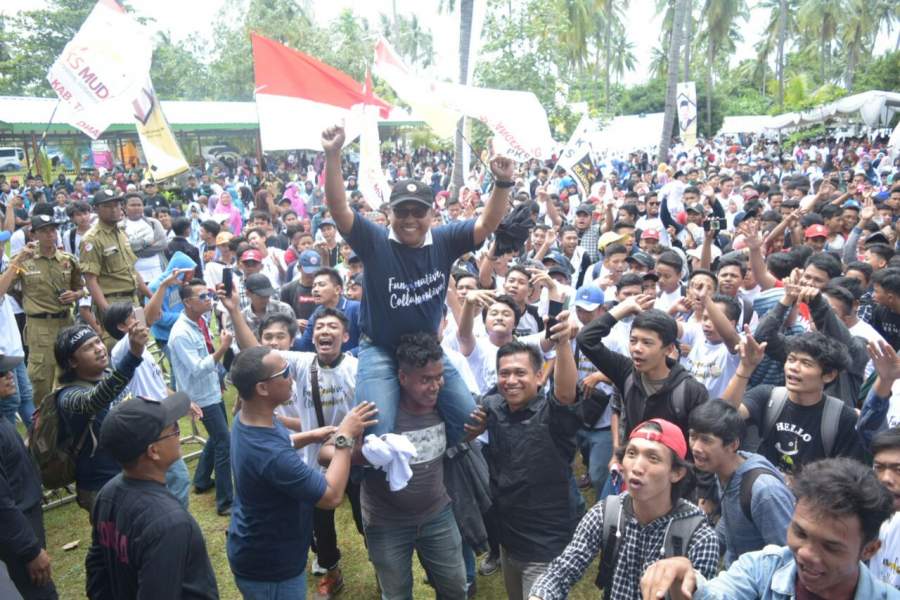 Kopdar PKS muda yang dihadiri 7.000 peserta.