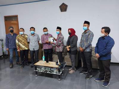 Diskusi Kepemiluan, KPU Kunjungi Kantor PWI Kabupaten Tangerang