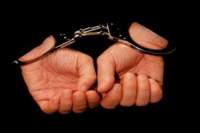 Ilustrasi penangkapan pelaku kriminal.