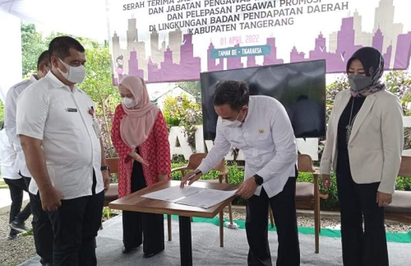 Mantan Kadis Binamarga dan SDA Jabat Kepala Bapenda