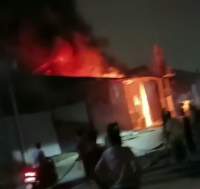 Gudang Scooter Milik PT YCTI di Kosambi Ludes Terbakar